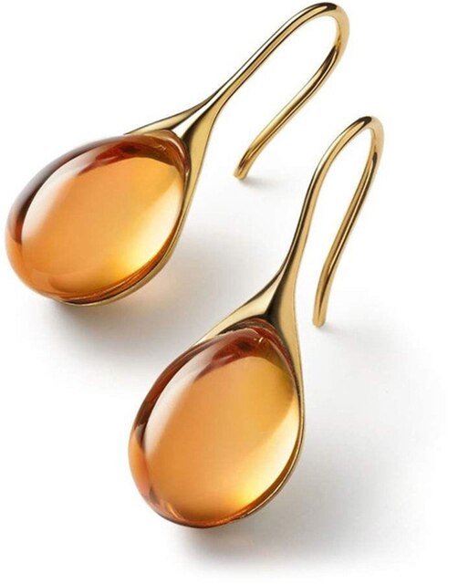 Velvet | Chic Hanging Crystal Earrings