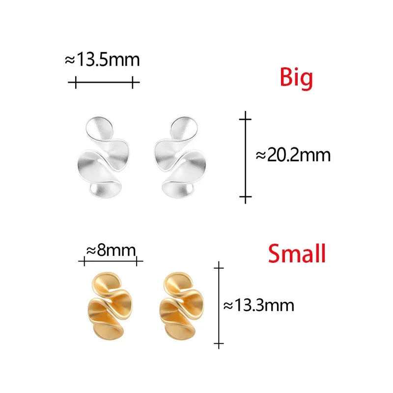 18K Gold & Silver Earrings