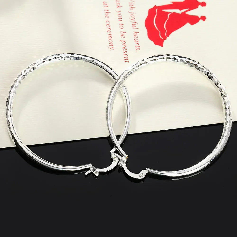 Classic Silver Earrings