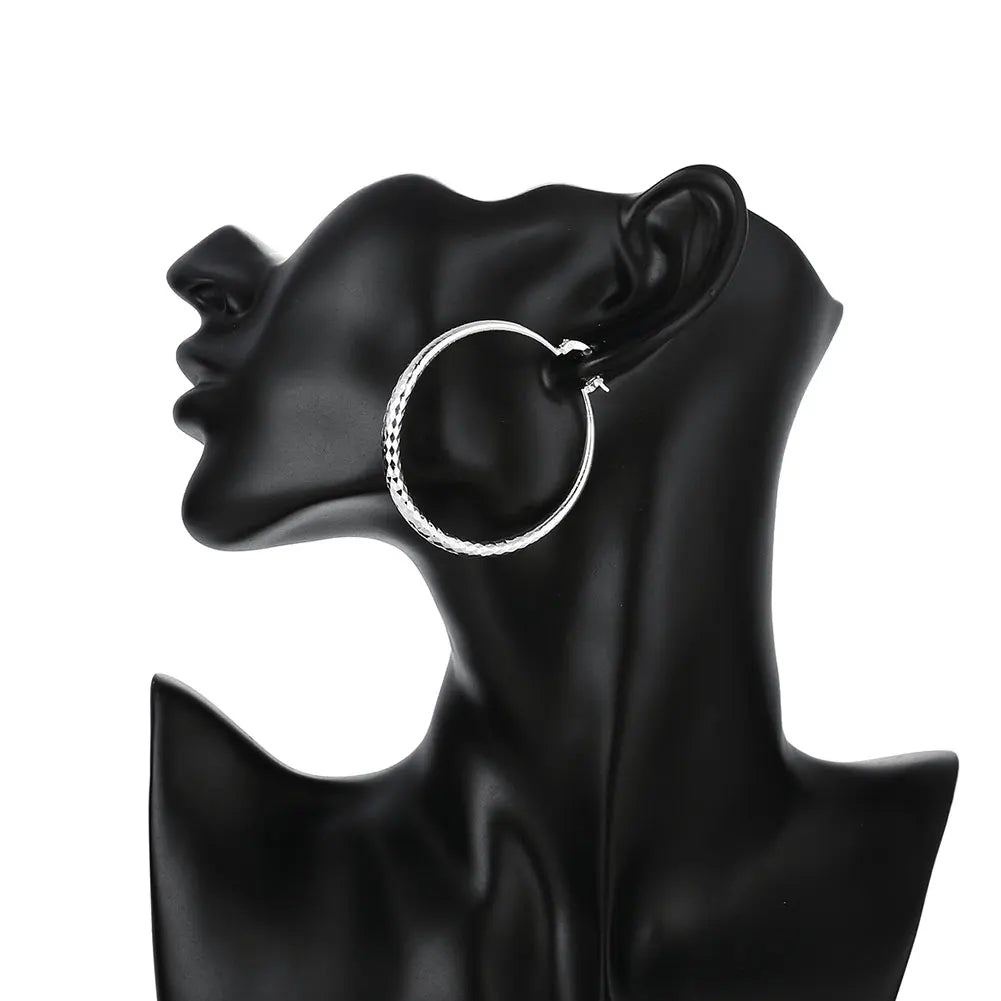 Classic Silver Earrings