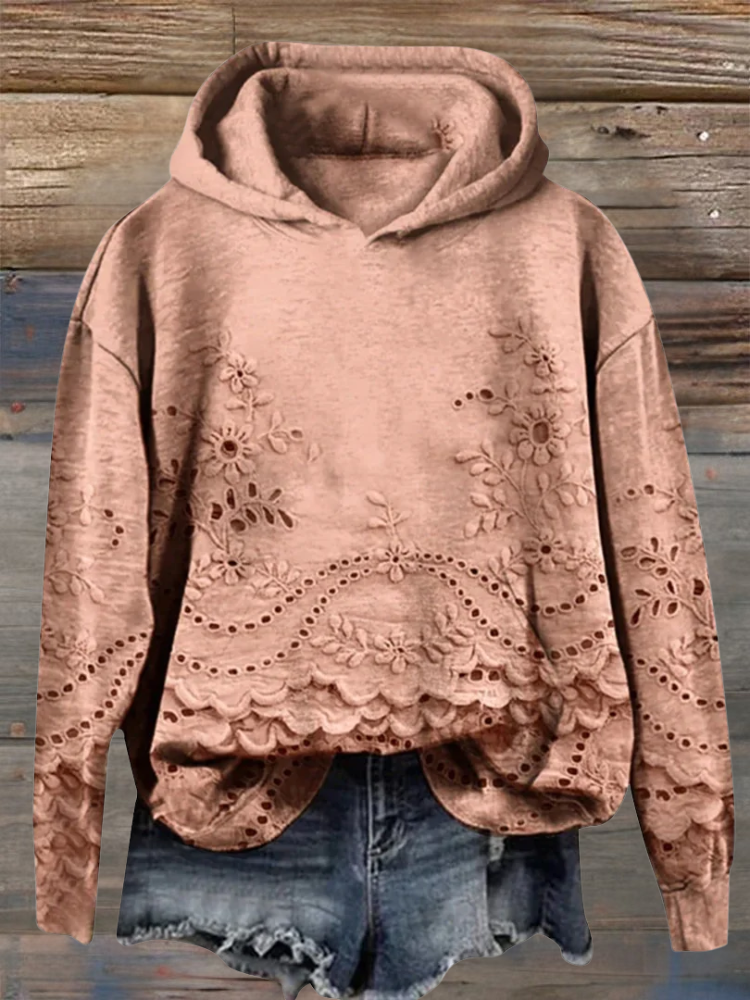 Saska™ | Chic Floral Hoodie