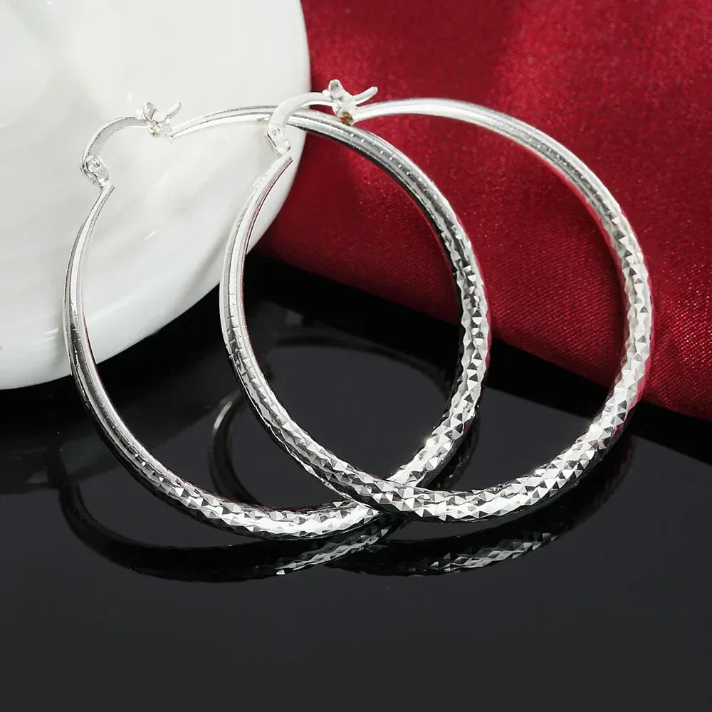 Classic Silver Earrings