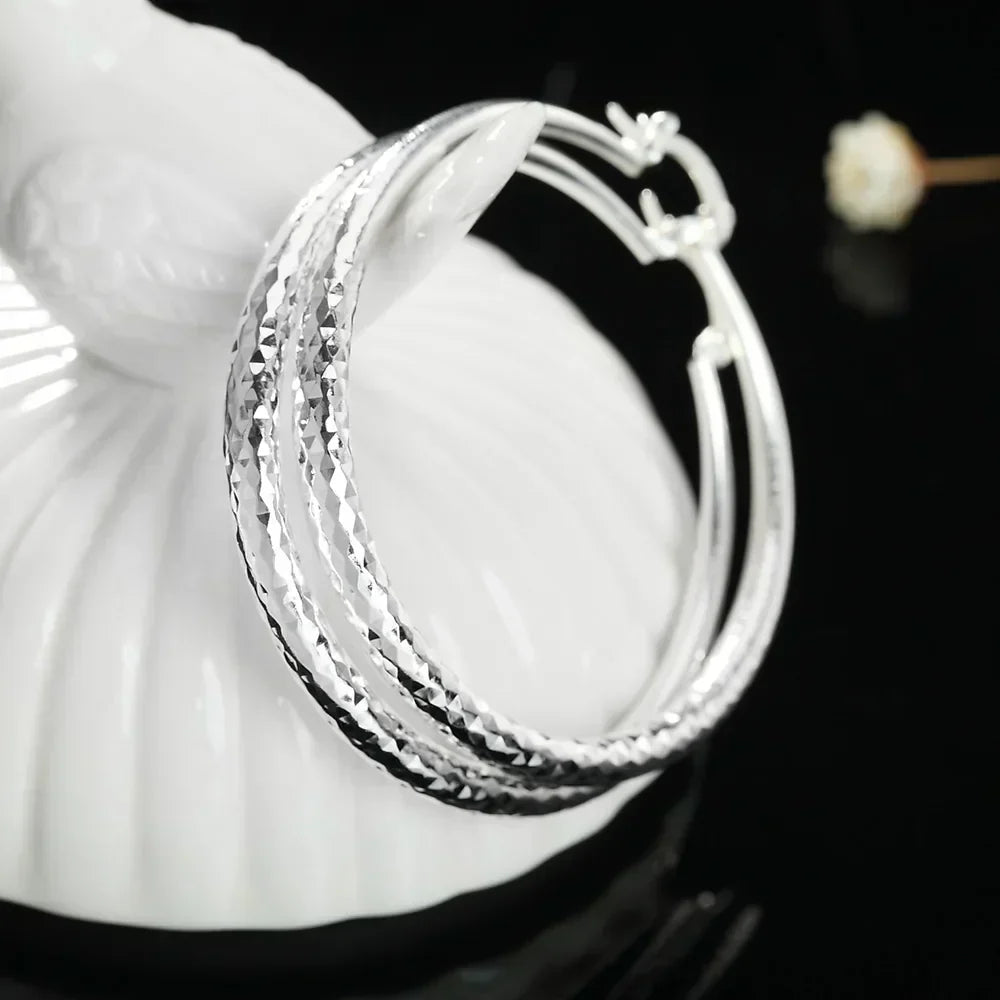Classic Silver Earrings