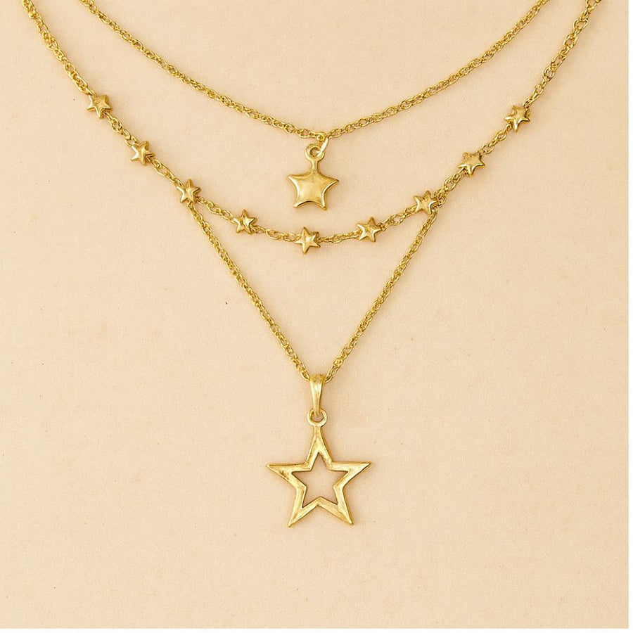 Vintage Star Necklace