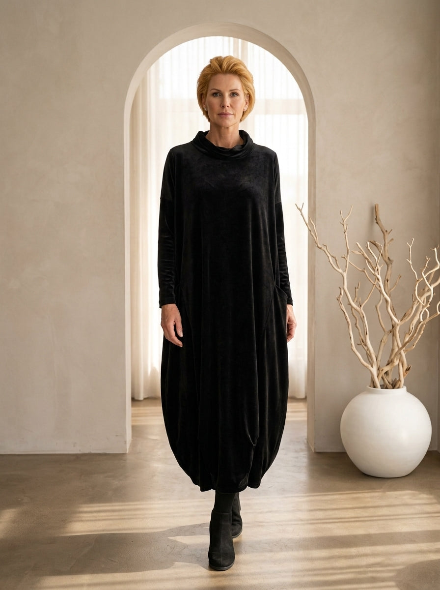 Leona Velvet Maxi Dress