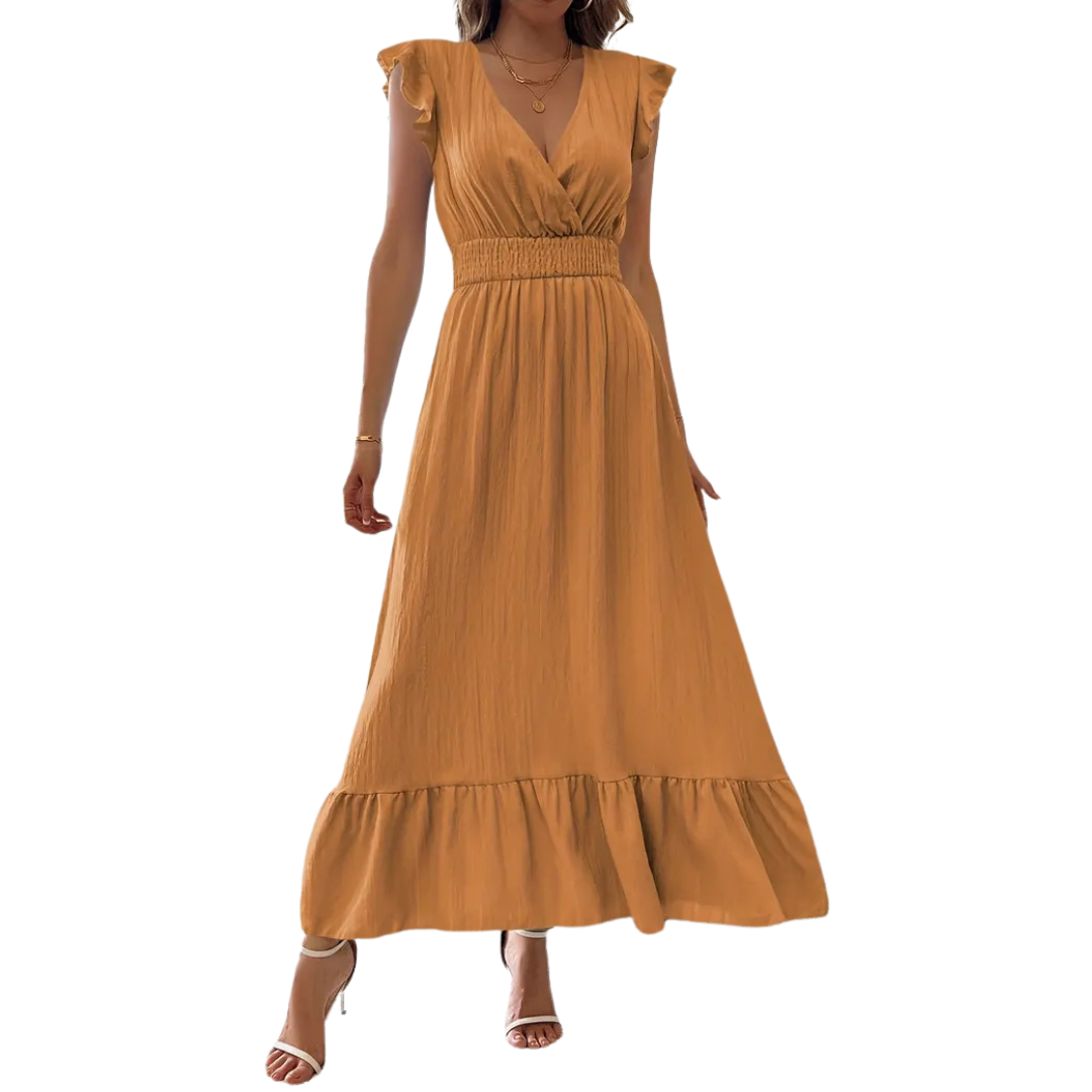 LORELEI™ – Breezy Short Sleeve Maxi Dress