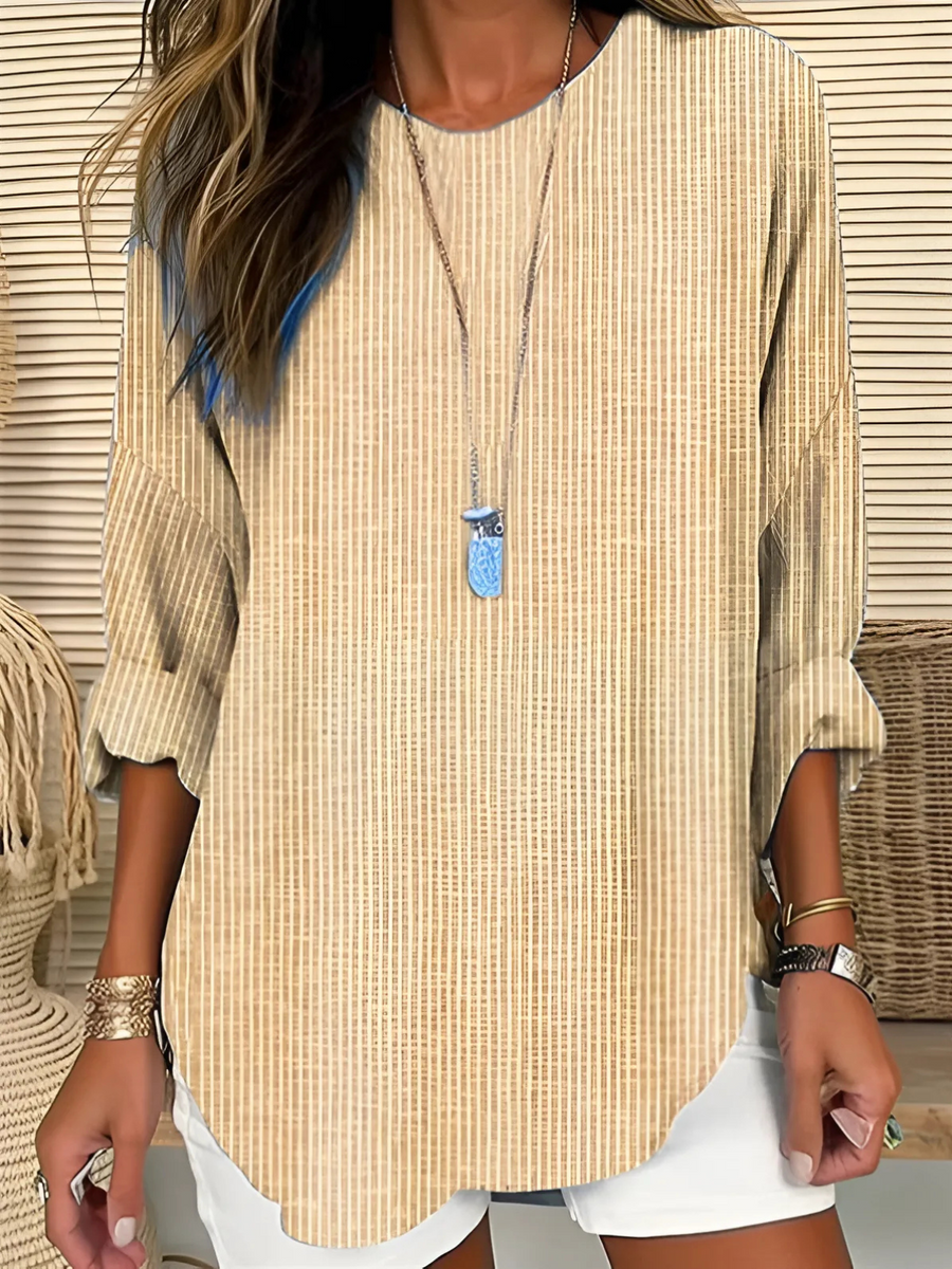 Cecilia | Trendy Striped Blouse