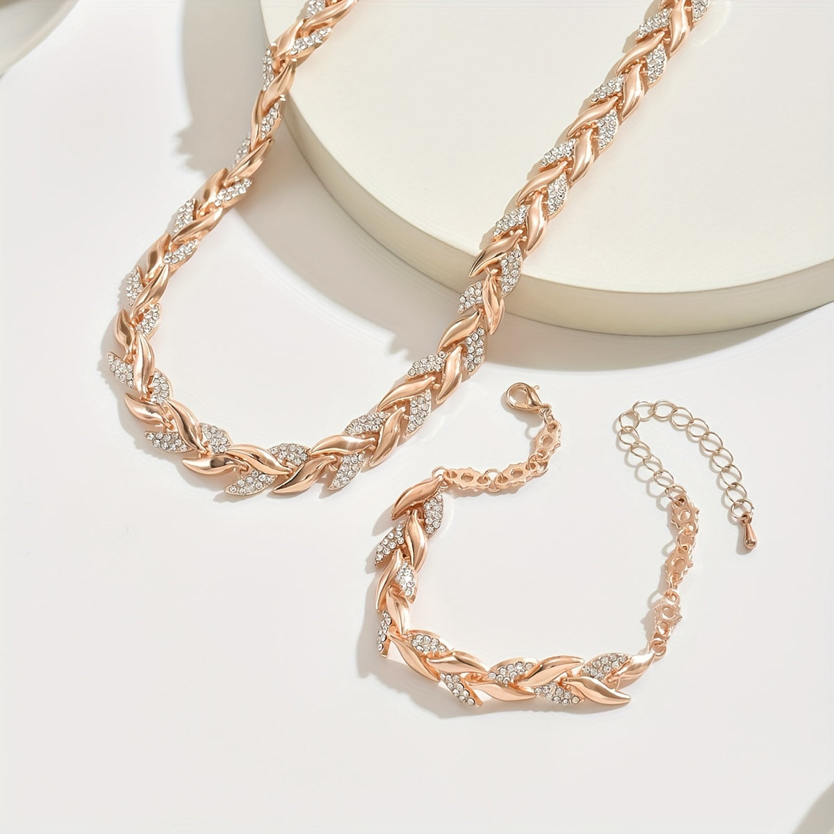 Crystal Fishtail Jewellery Set