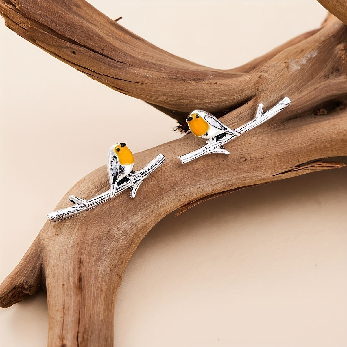 Playful Bird Earrings