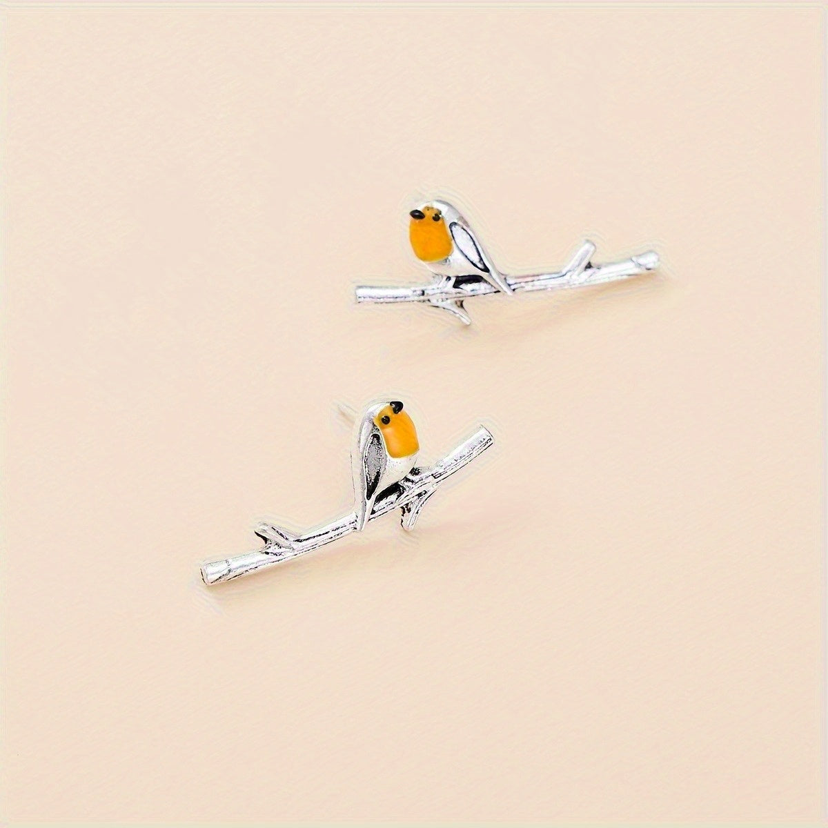 Playful Bird Earrings