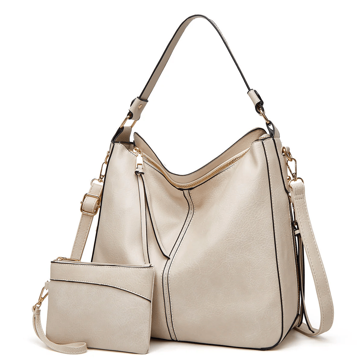 Valletta | Soft Spacious Shoulder Bag