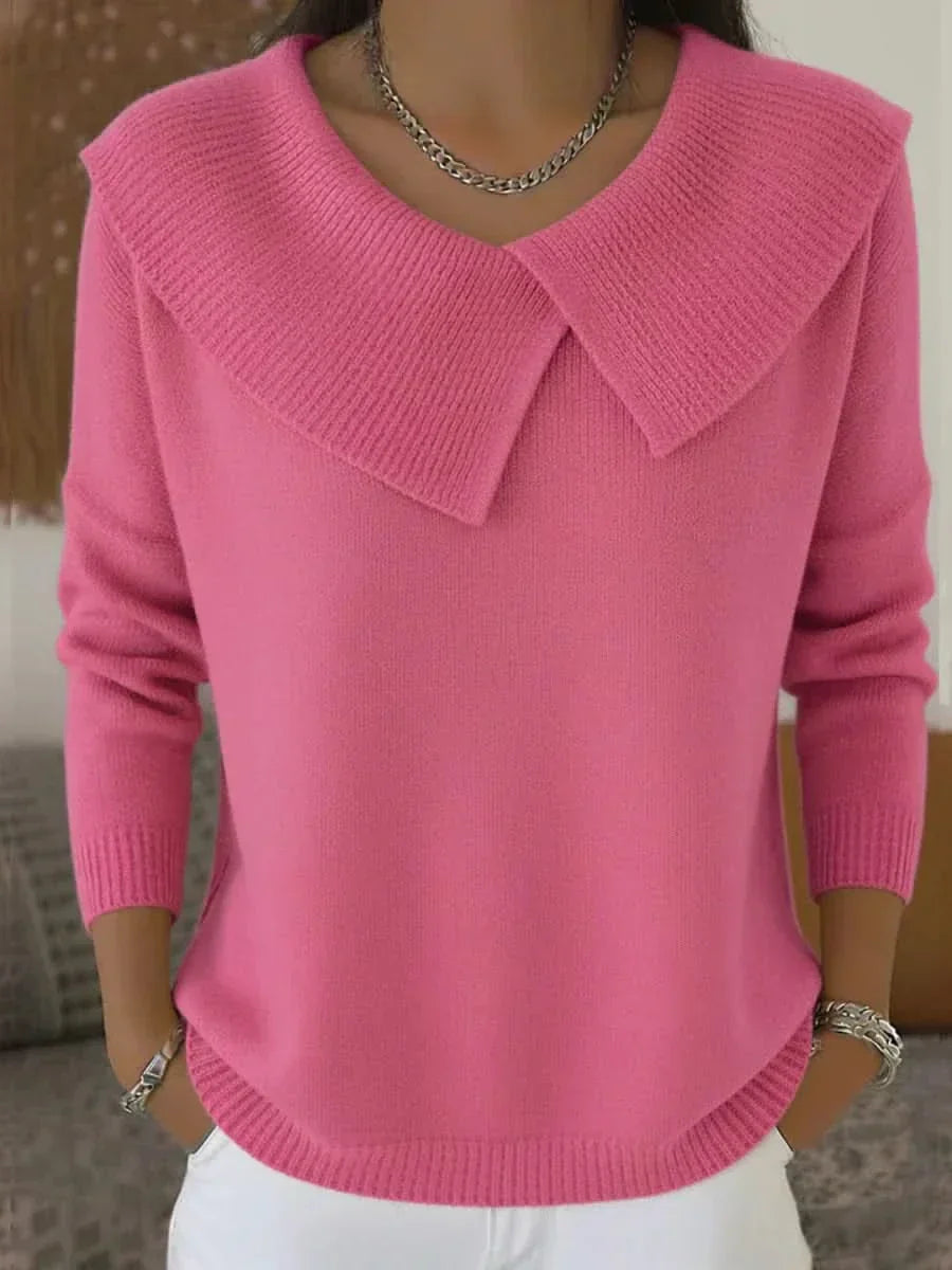 Shelby™ | Ribbed Collar Sweater