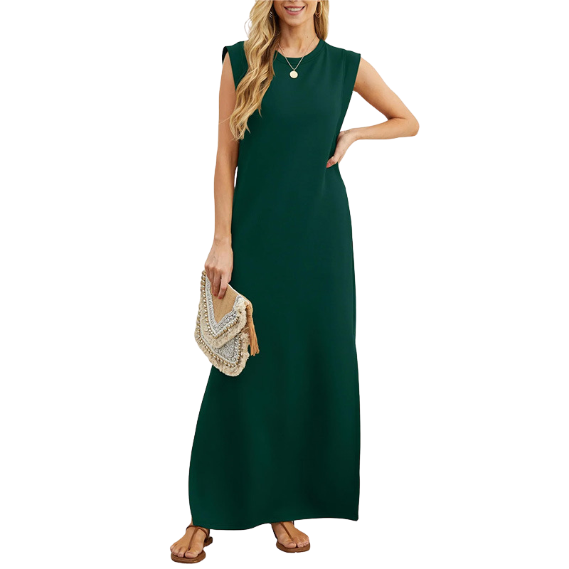 TASHA™ – Casual Sleeveless Maxi Dress