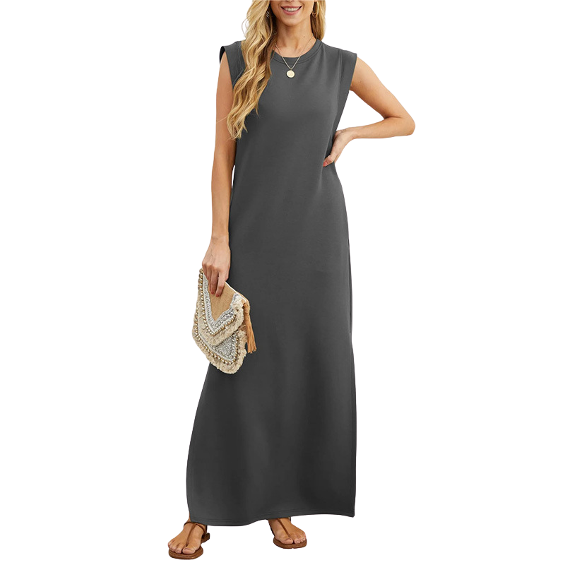 TASHA™ – Casual Sleeveless Maxi Dress