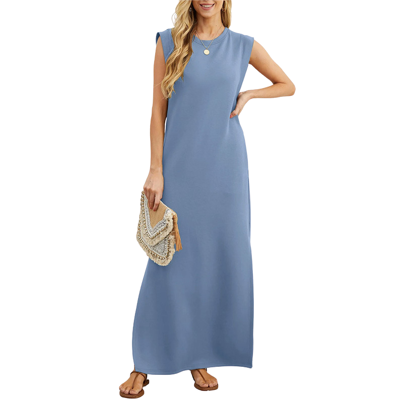 TASHA™ – Casual Sleeveless Maxi Dress