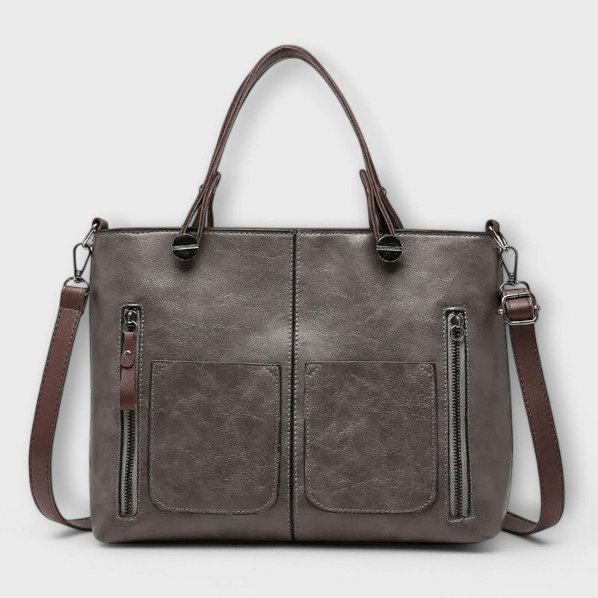 Serenya | Elegant Spacious Leather Bag