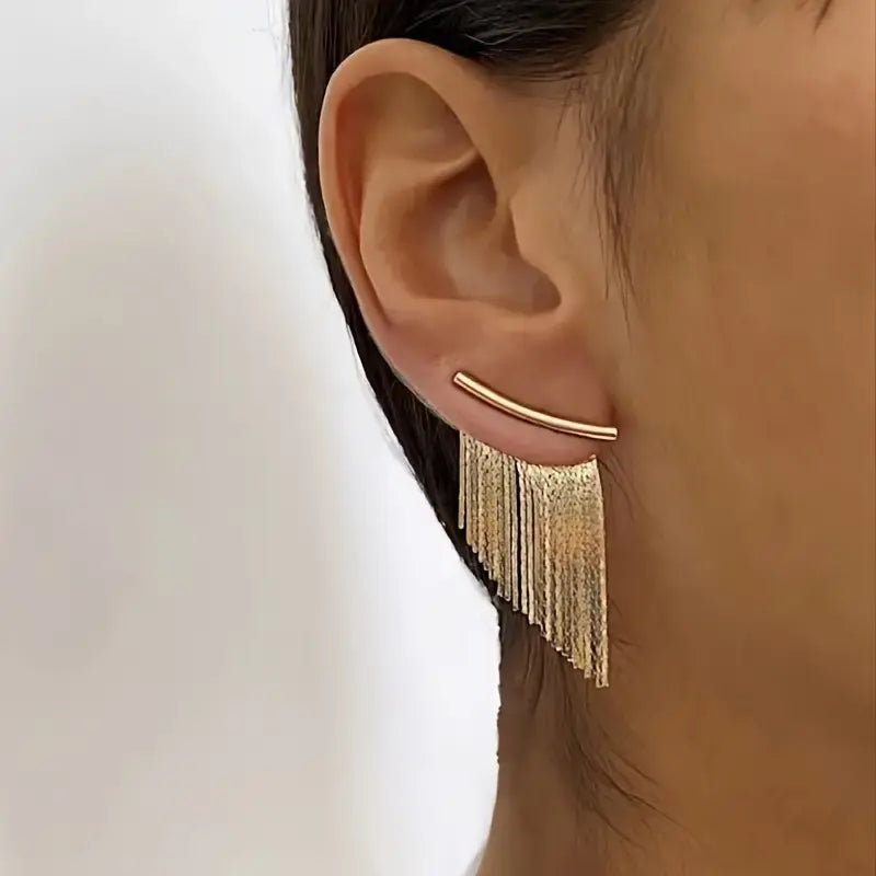 Blythe | Vintage Earrings with Gold Charms