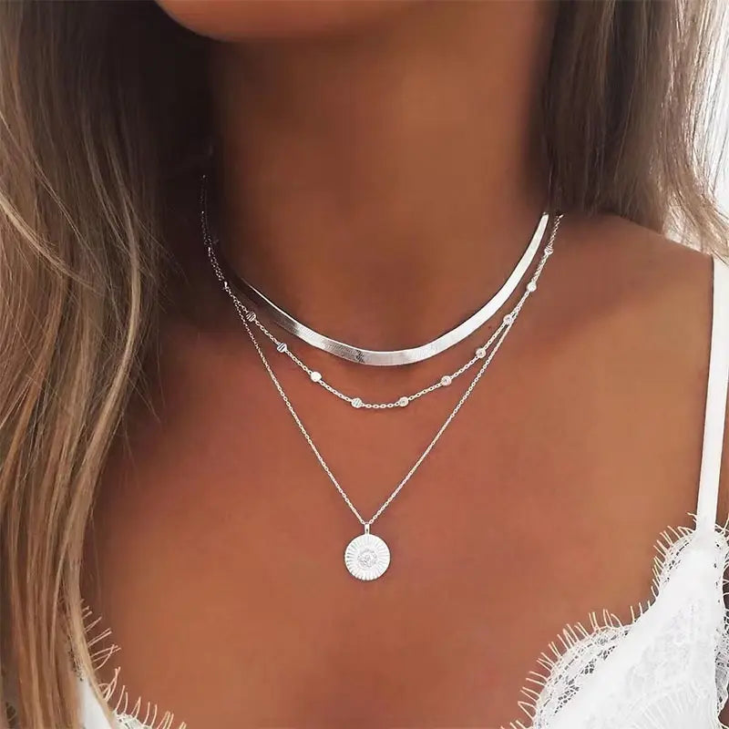 Vintage Silver Plated Necklace