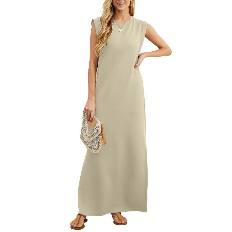 TASHA™ – Casual Sleeveless Maxi Dress