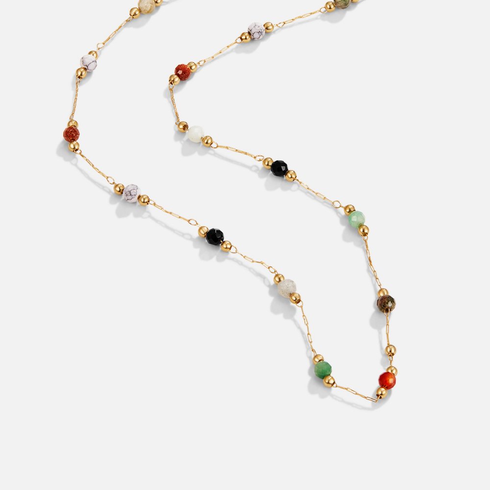 Minimalist Stone Pendant Necklace