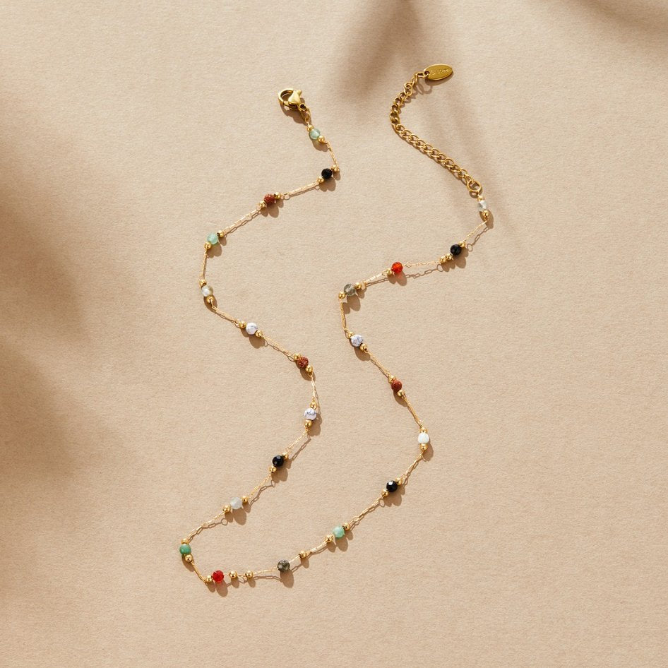 Minimalist Stone Pendant Necklace