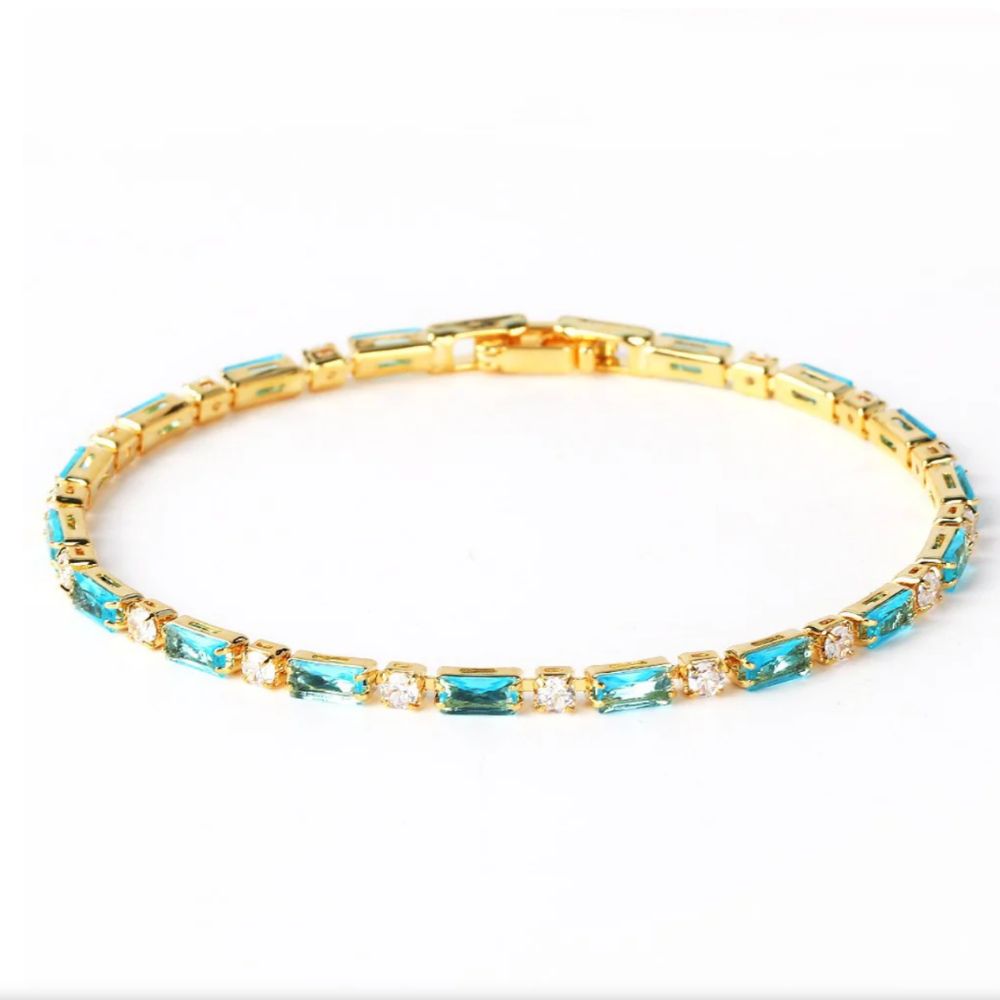 Natural turquoise Stone Bracelet