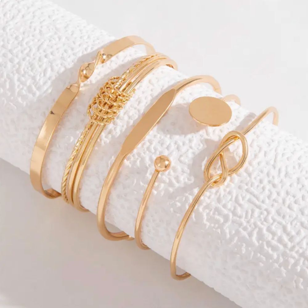 Knotted Elegance Bracelet Set