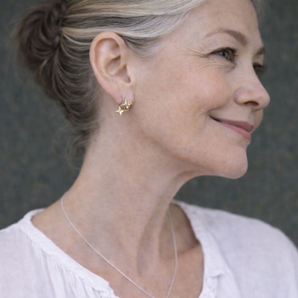 Shimmering Star Earrings