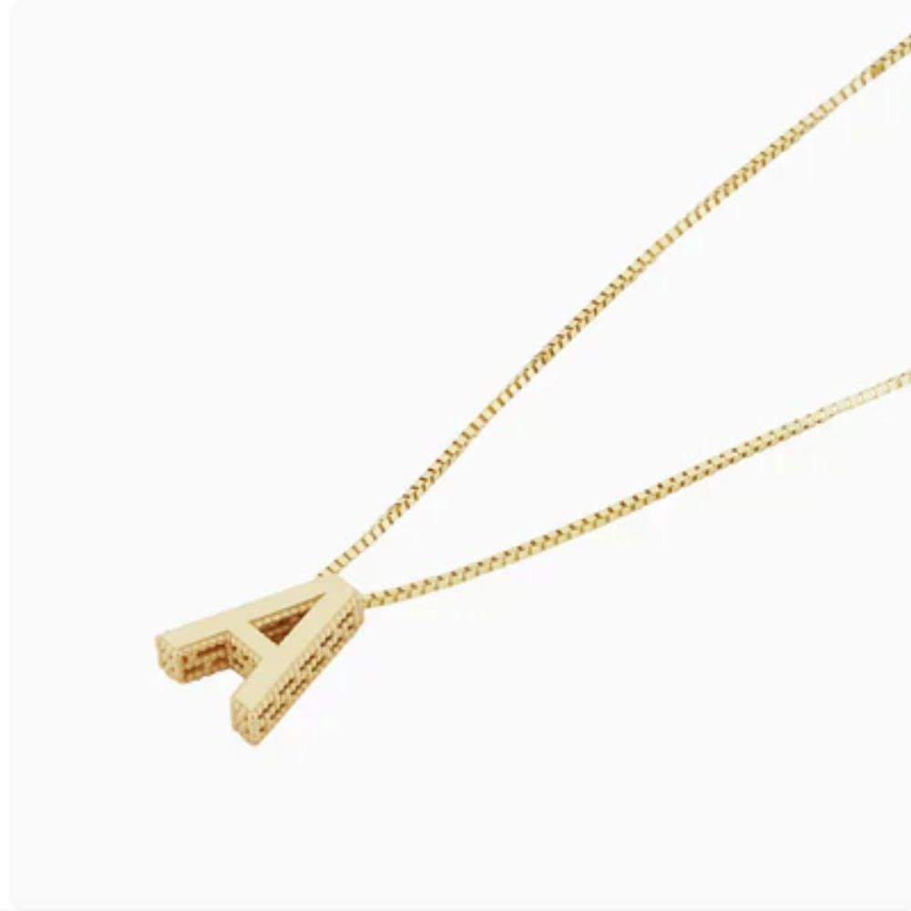 Love Letter Initial Necklace