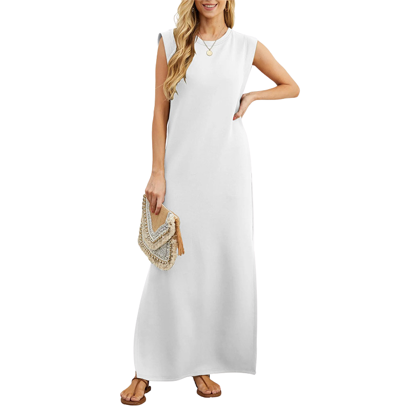 TASHA™ – Casual Sleeveless Maxi Dress